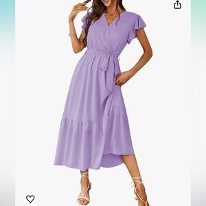Brand new Purple Pretty Garden small dress